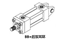 BB方式Y(jié)GC/YGD拉桿液壓缸